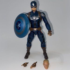 marvel legends captain America stealth suit winter soldier figure